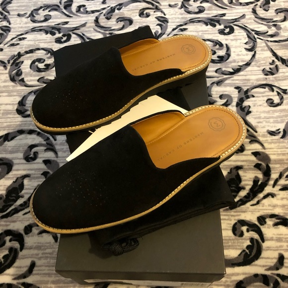 Suede Flats Slip On Mules - Picture 5 of 8